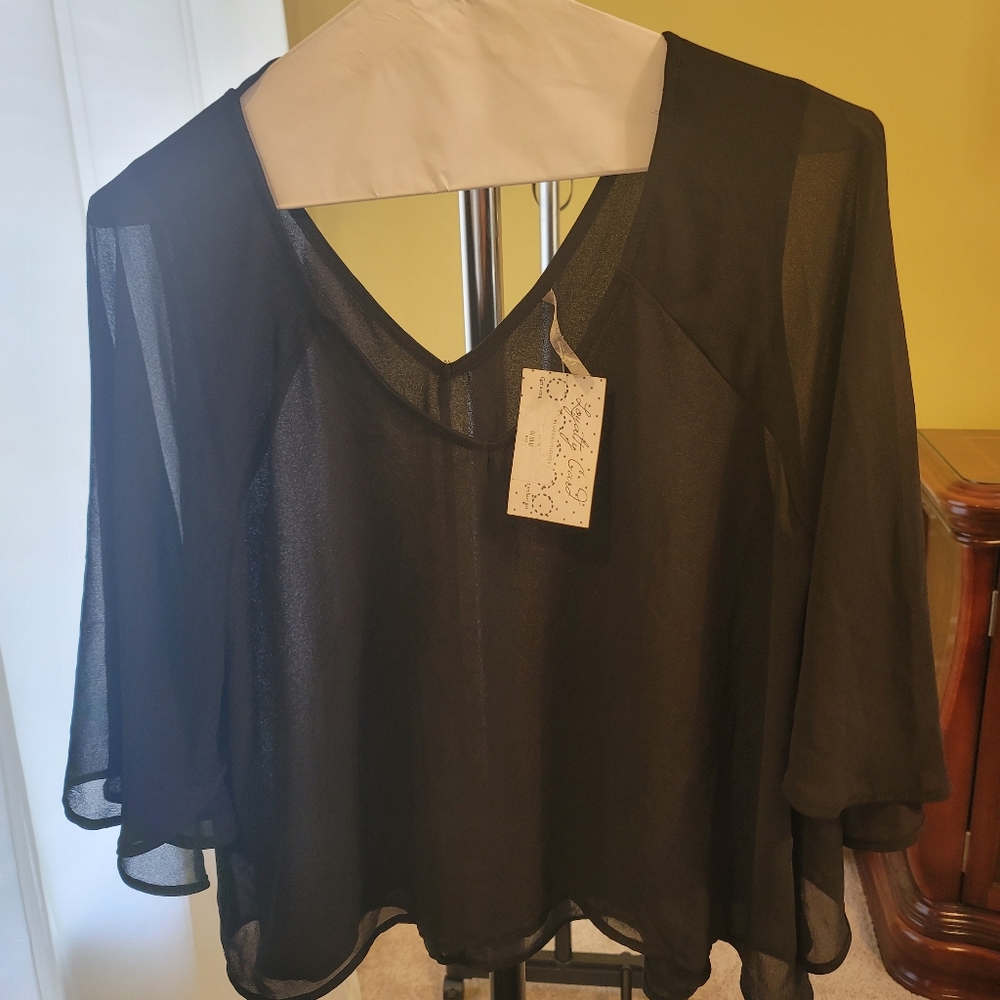 Layered Blouse Size L